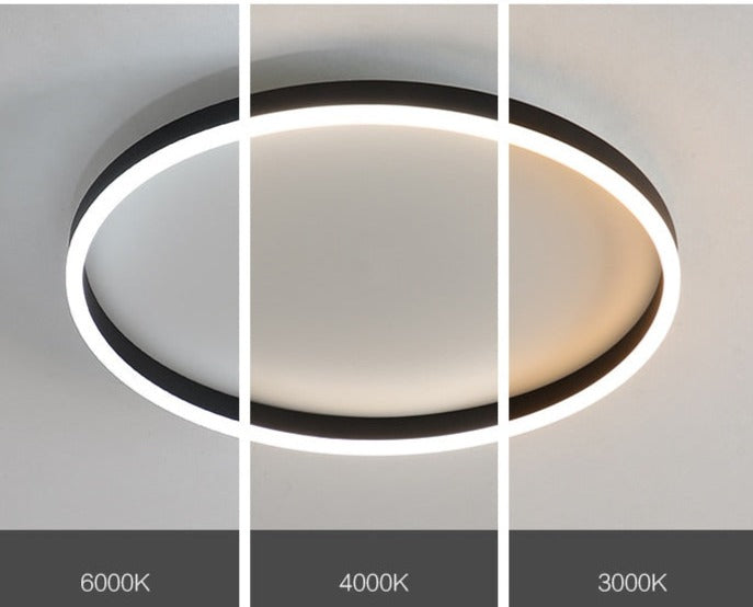 Rund form Modern taklampa LED