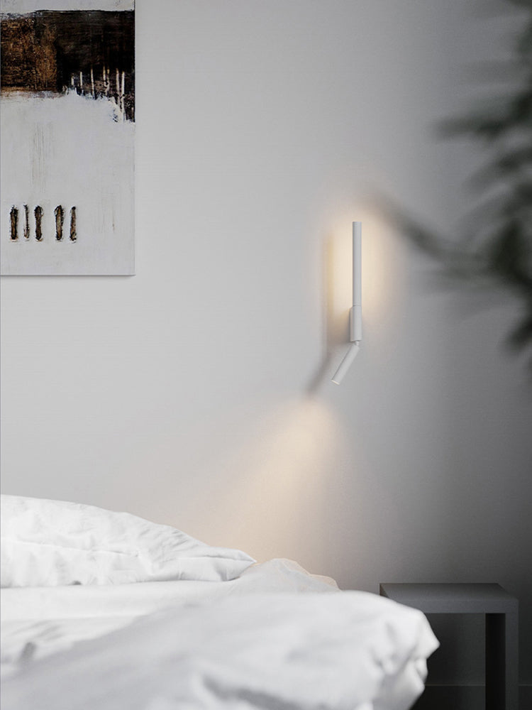 Hotell sovrum vägglampa