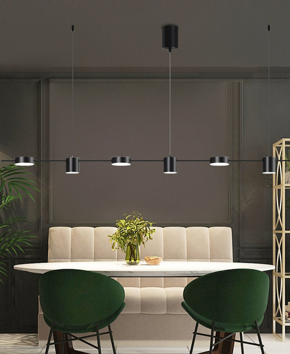 LUXELY Ljuskrona med flera spottar