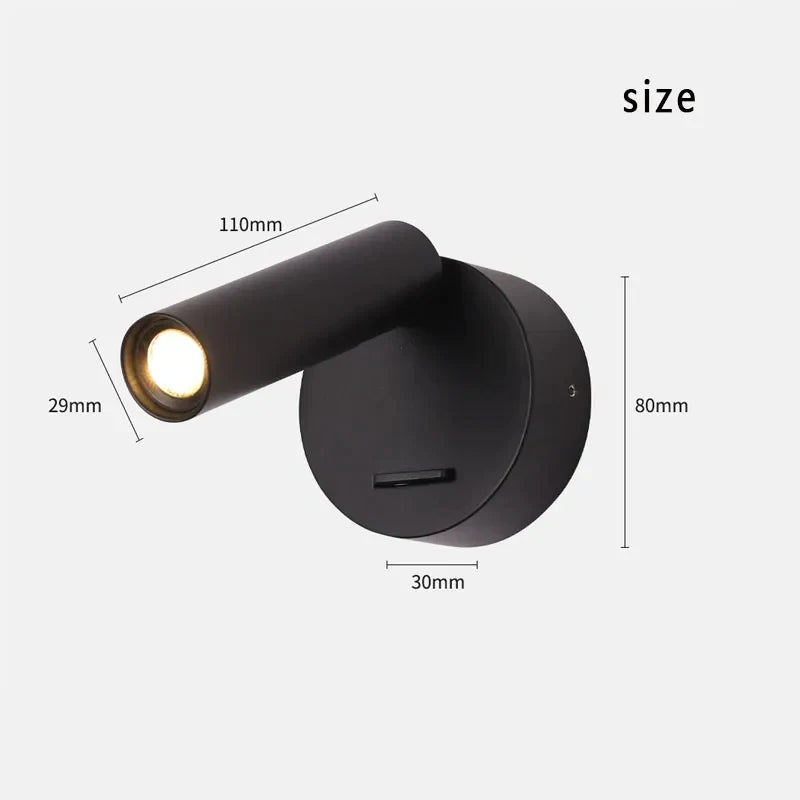 Hotell sovrum vägglampa