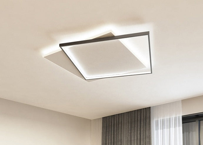 Taklampa med modern form