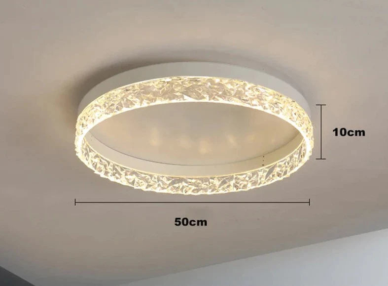 Taklampa i nordisk kristall