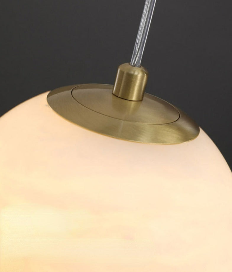 Wabi-Sabi pendellampa i marmor