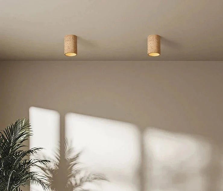 Wabi sabi spotlight cement