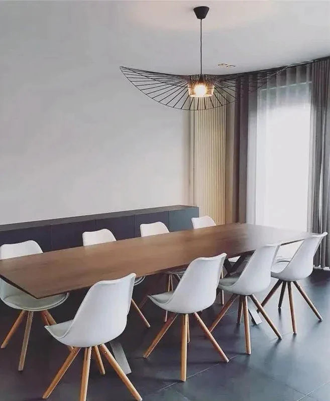 Vintage taklampa med hatt