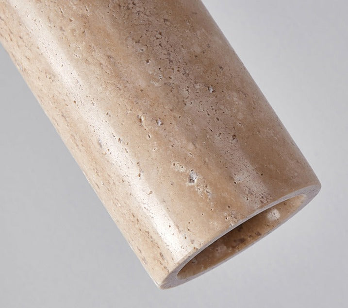 Wabi-Sabi hängsmycke i marmor