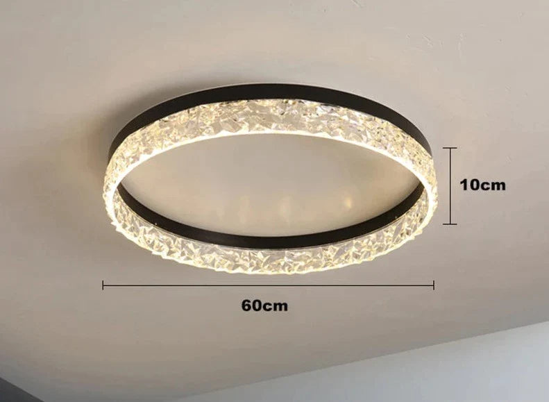 Taklampa i nordisk kristall