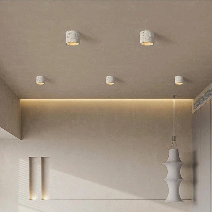 Wabi sabi spotlight cement