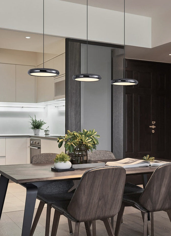 Minimalistisk nordisk led-pendellampa