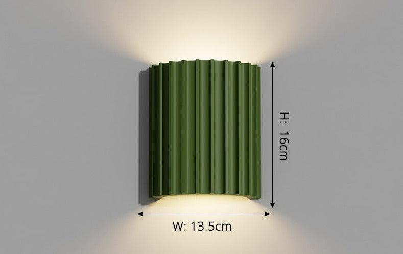 Vägglampa för sängbord