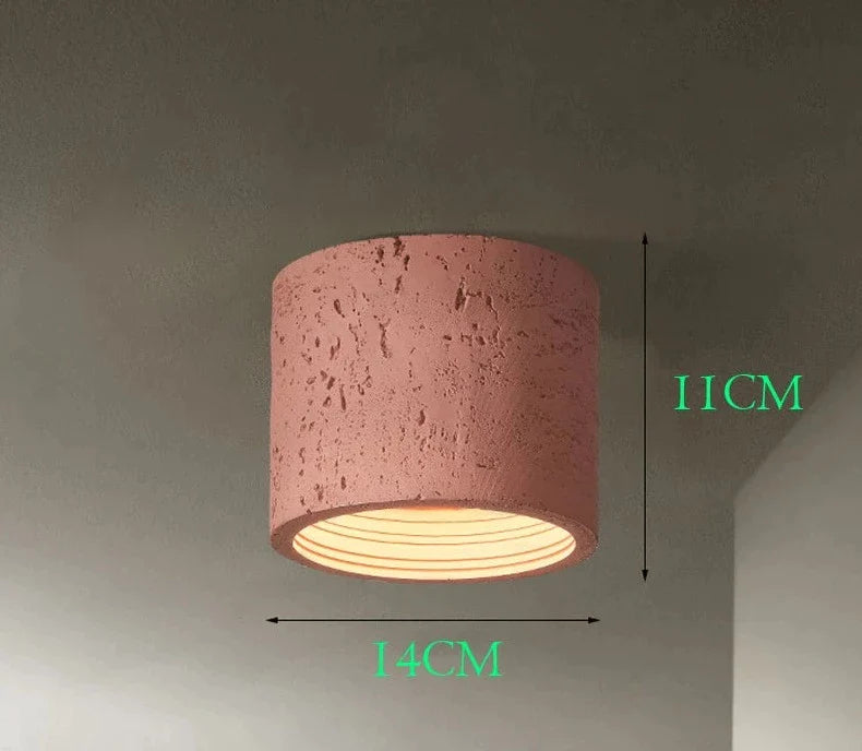 Wabi sabi spotlight cement