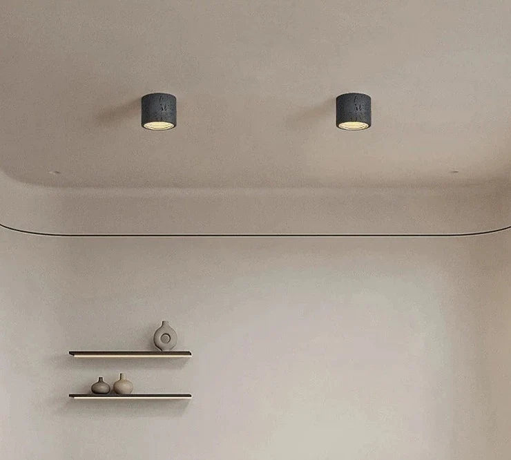 Wabi sabi spotlight cement