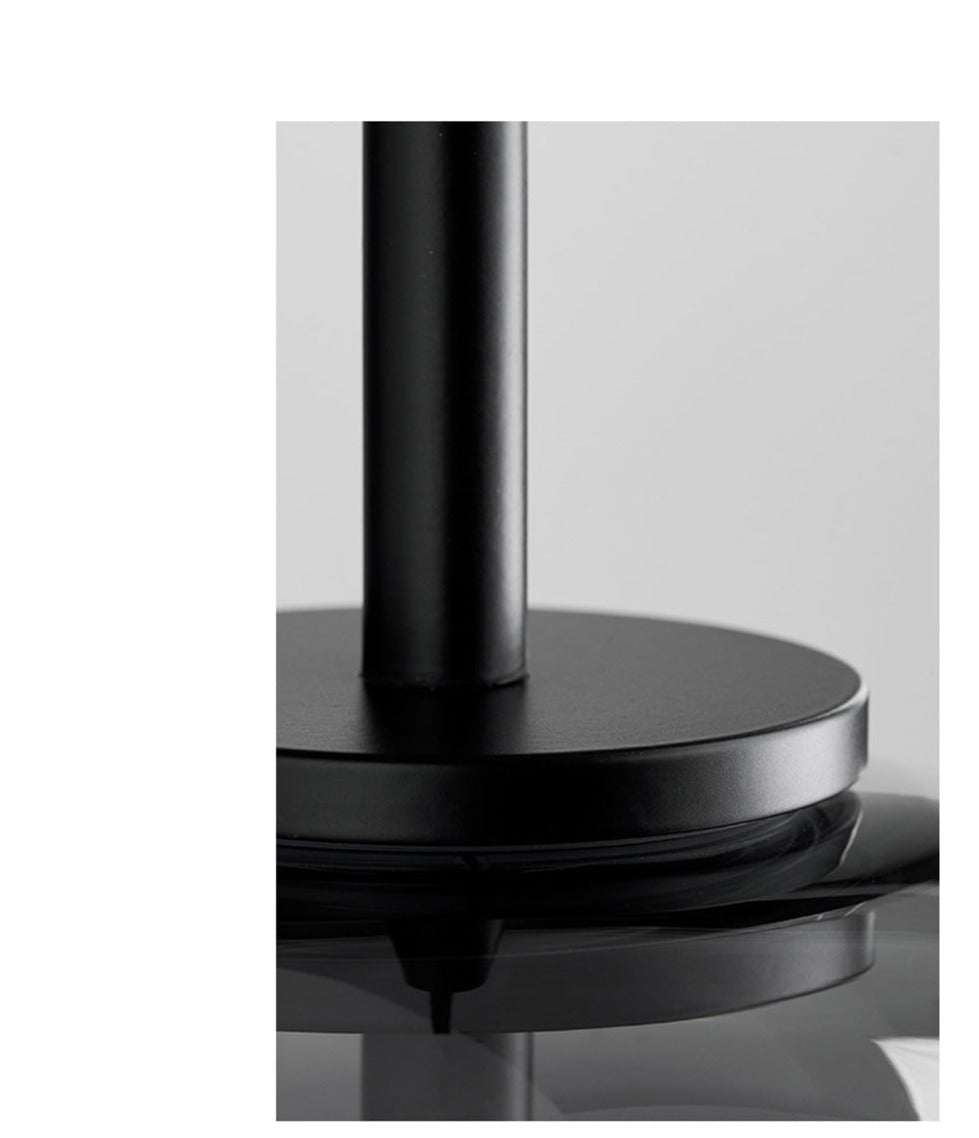 Nordisk LED-hänglampa i glas med justerbar kabel