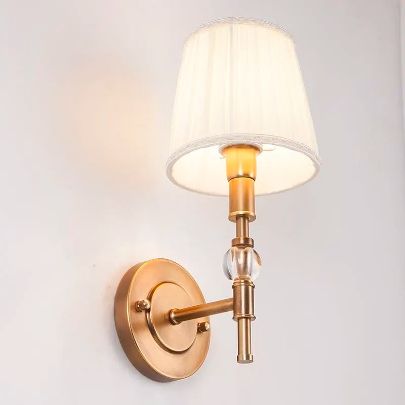Vägglampa i amerikansk design