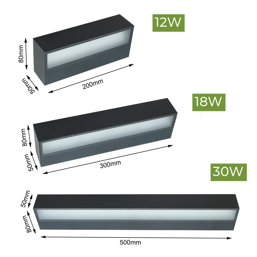 Vägglampa Luxely Gardens