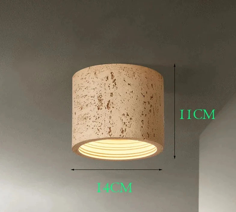 Wabi sabi spotlight cement