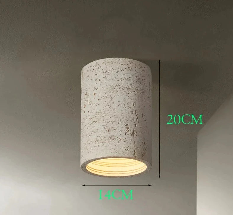 Wabi sabi spotlight cement