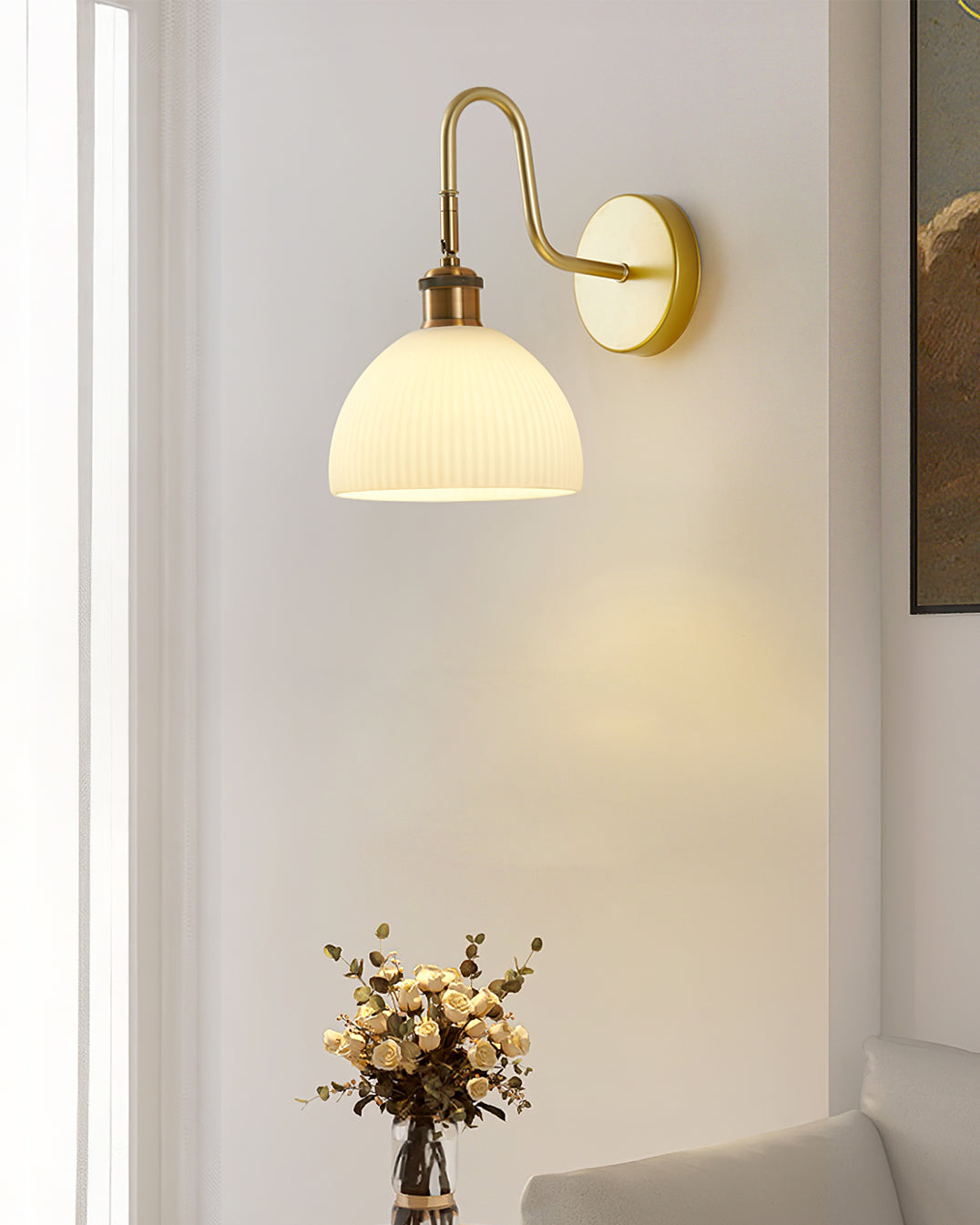 Klassisk vägglampa