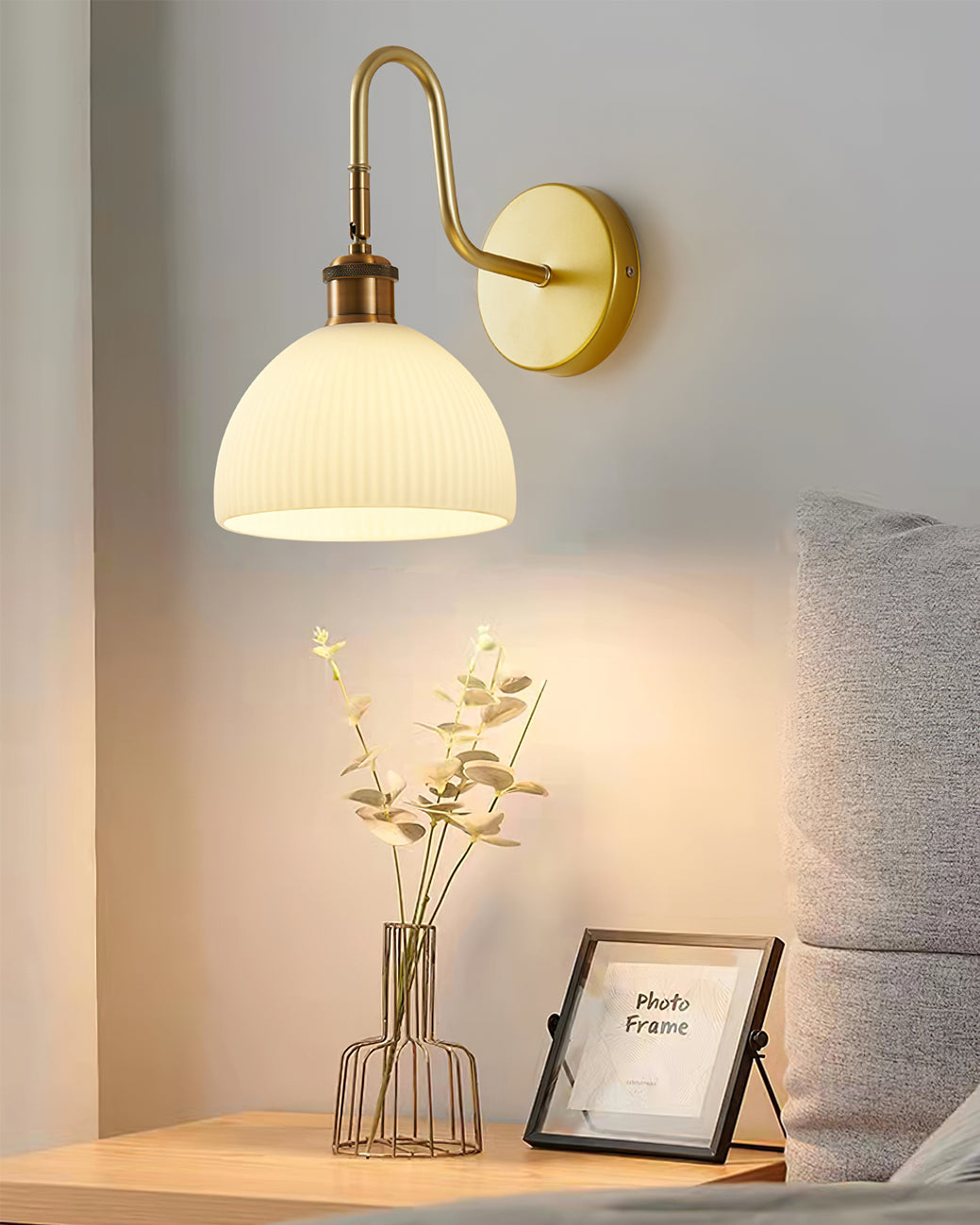 Klassisk vägglampa