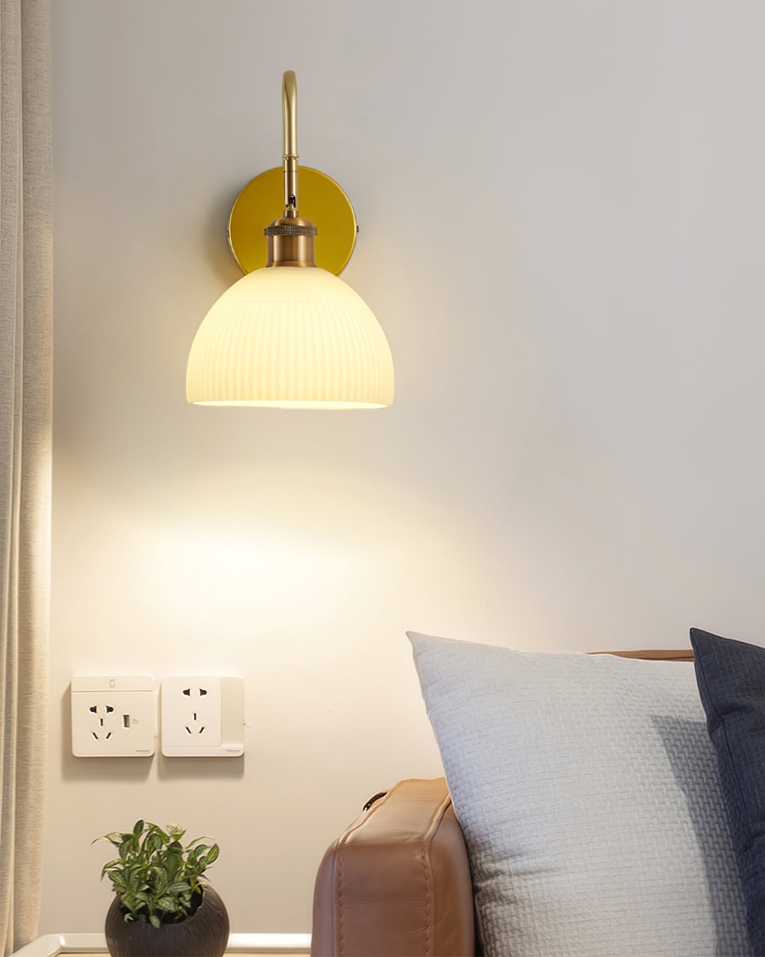 Klassisk vägglampa