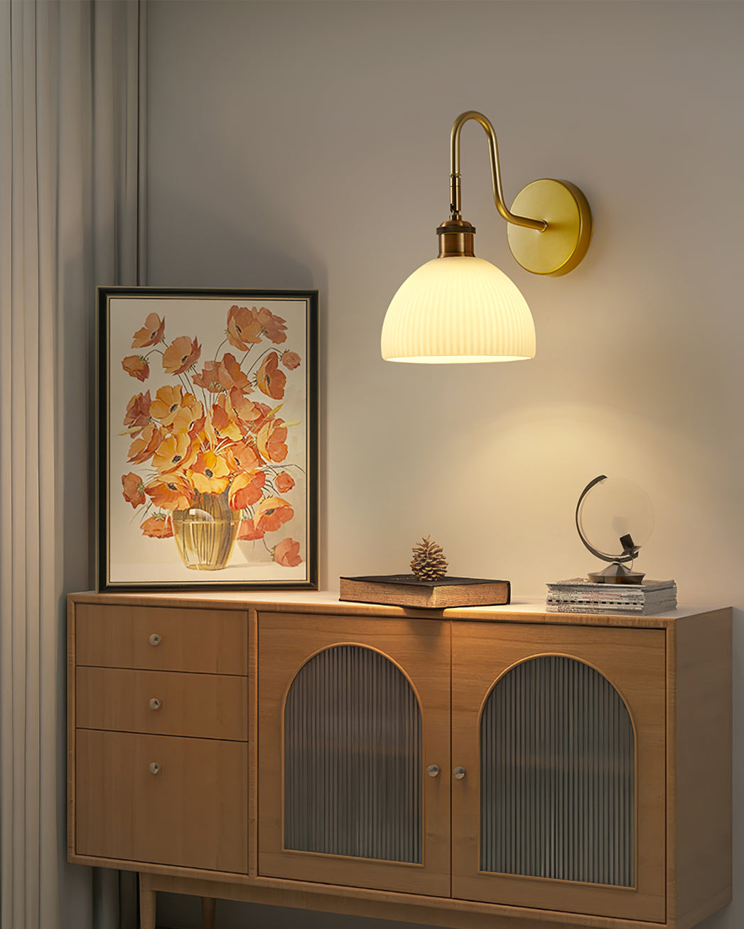 Klassisk vägglampa