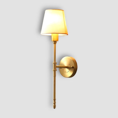 Vägglampa i koppar