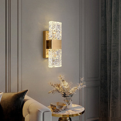 Nordisk kristallvägglampa