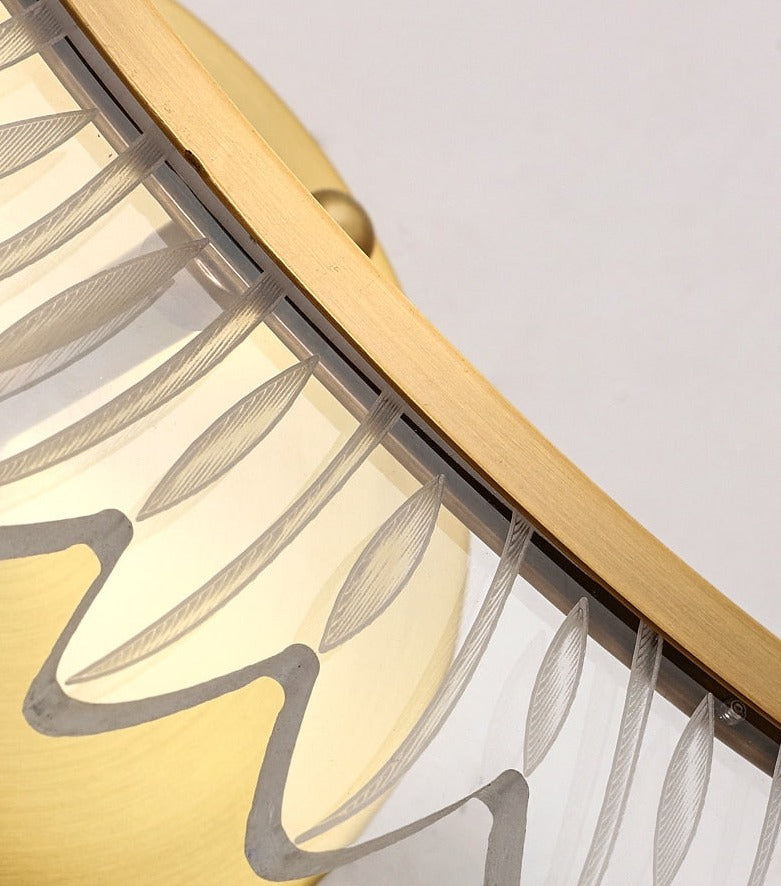 Vägglampa Golden Wings