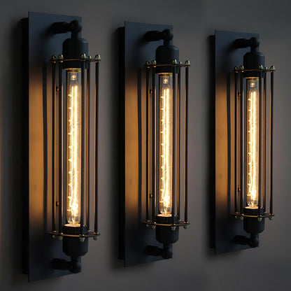 Industriell vägglampa