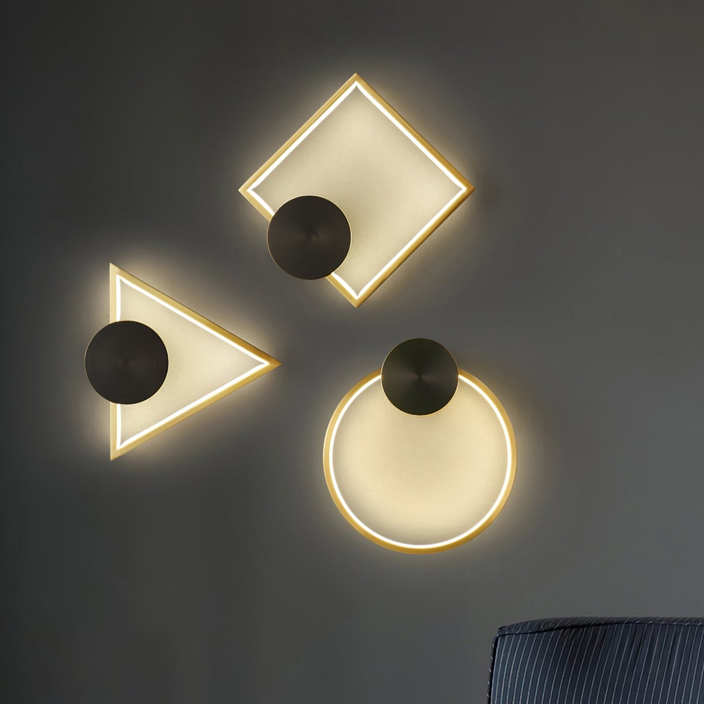 Geometri Vägglampa