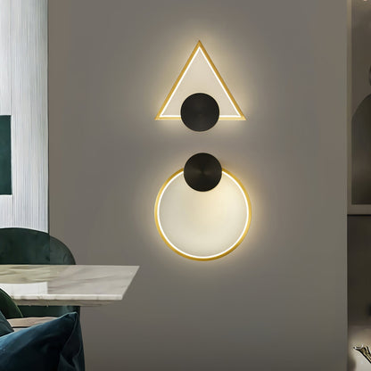 Geometri Vägglampa