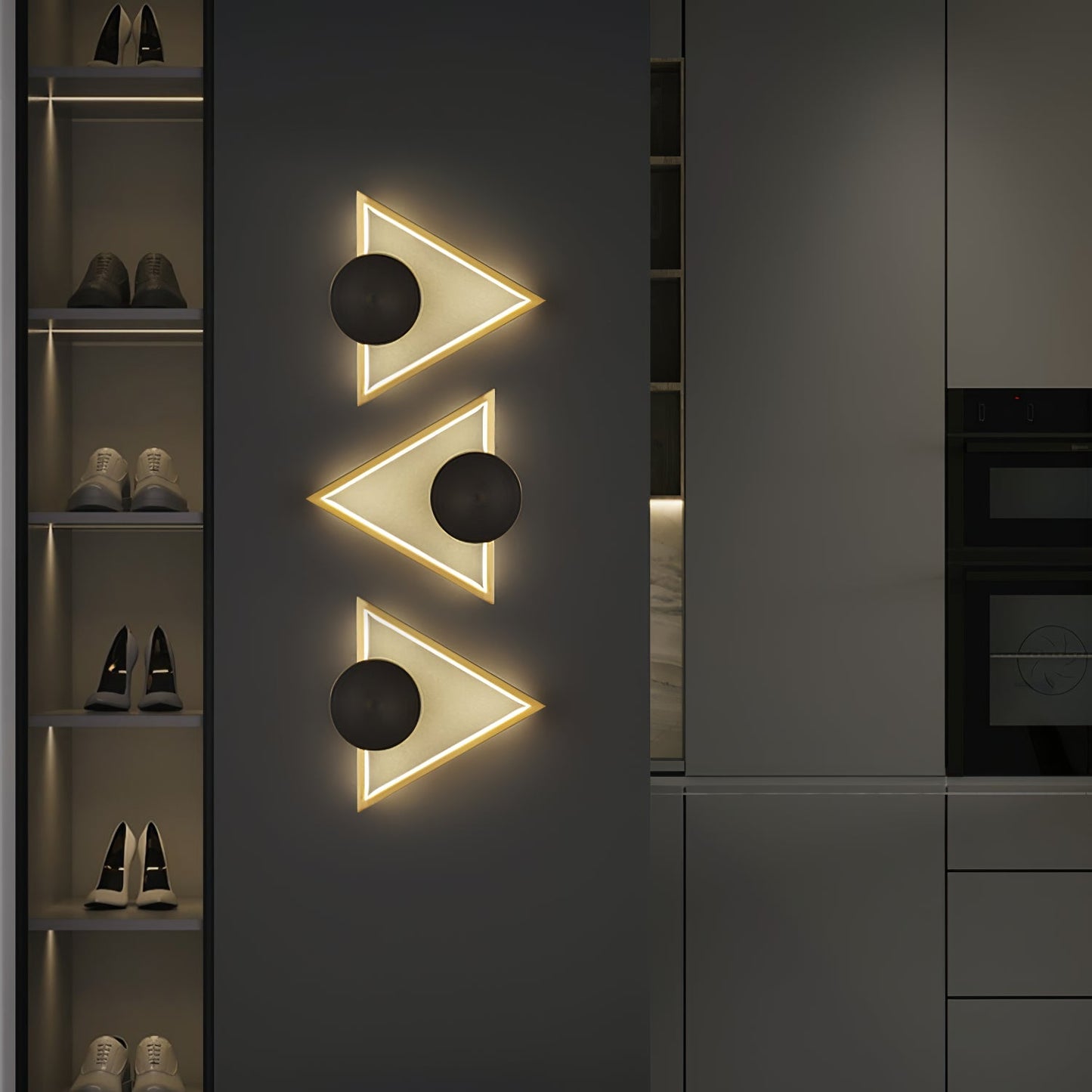 Geometri Vägglampa
