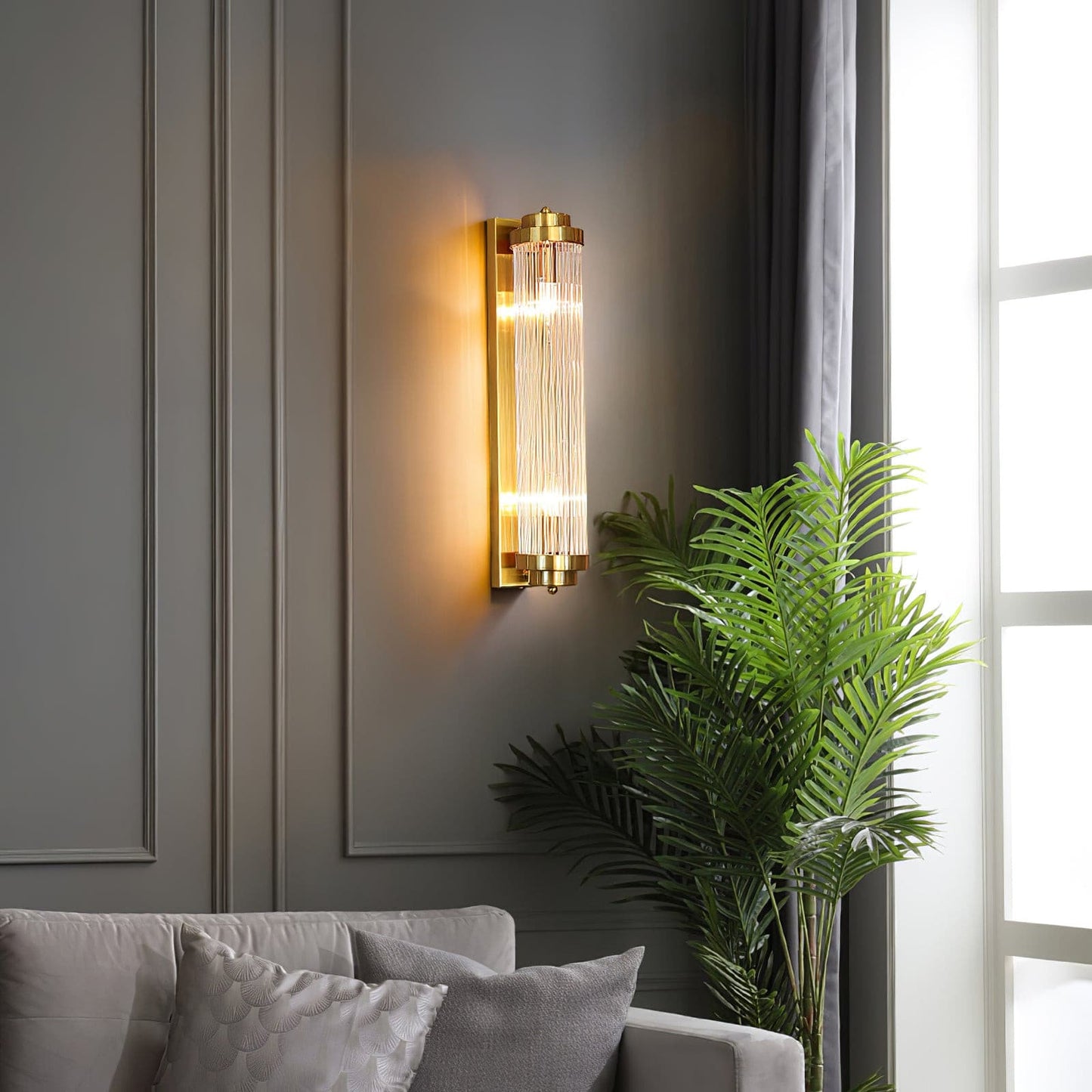Vägglampa Golden Imperial