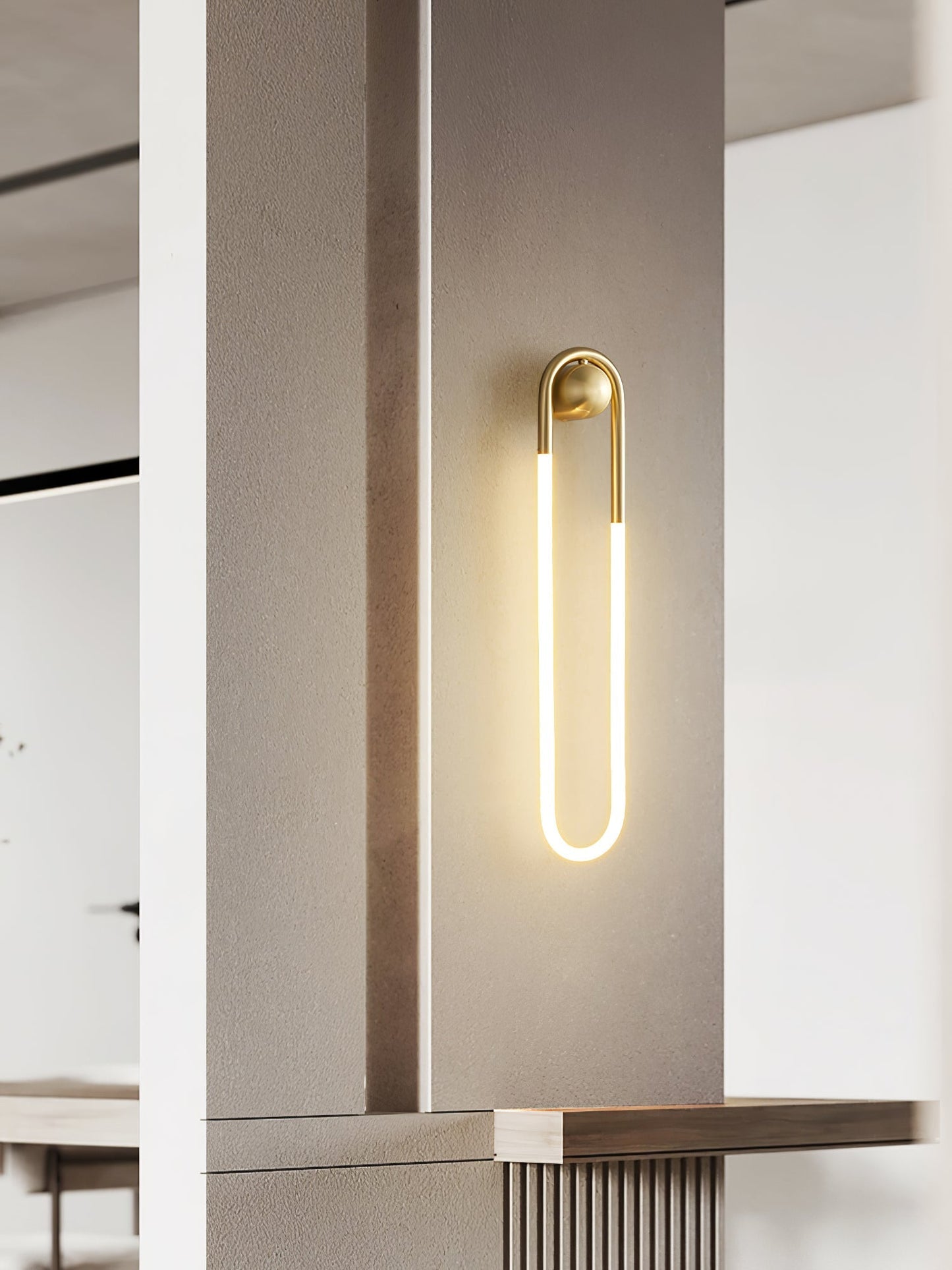 Nordisk oval vägglampa