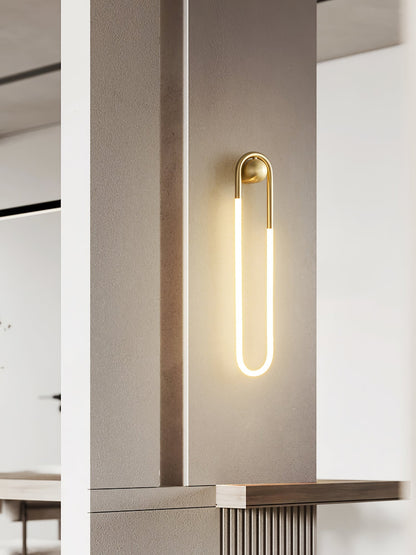 Nordisk oval vägglampa