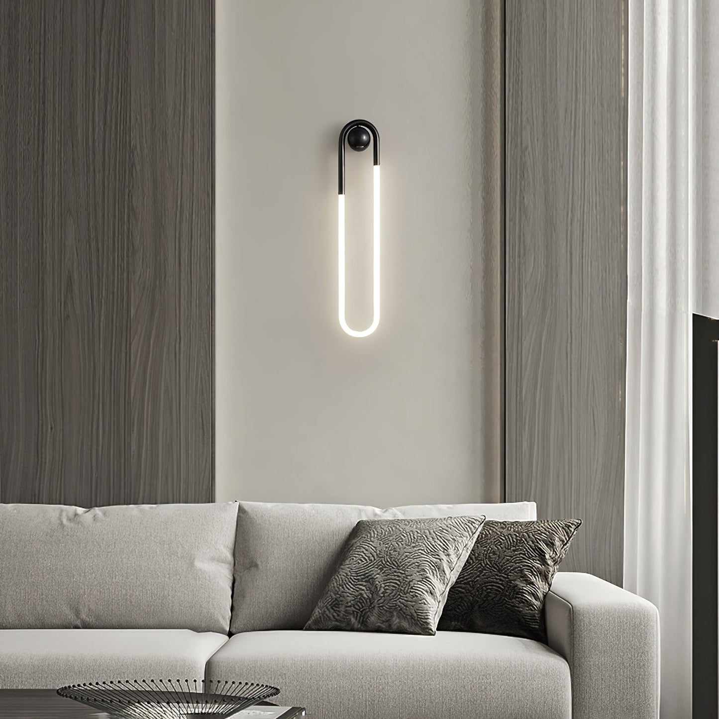 Nordisk oval vägglampa