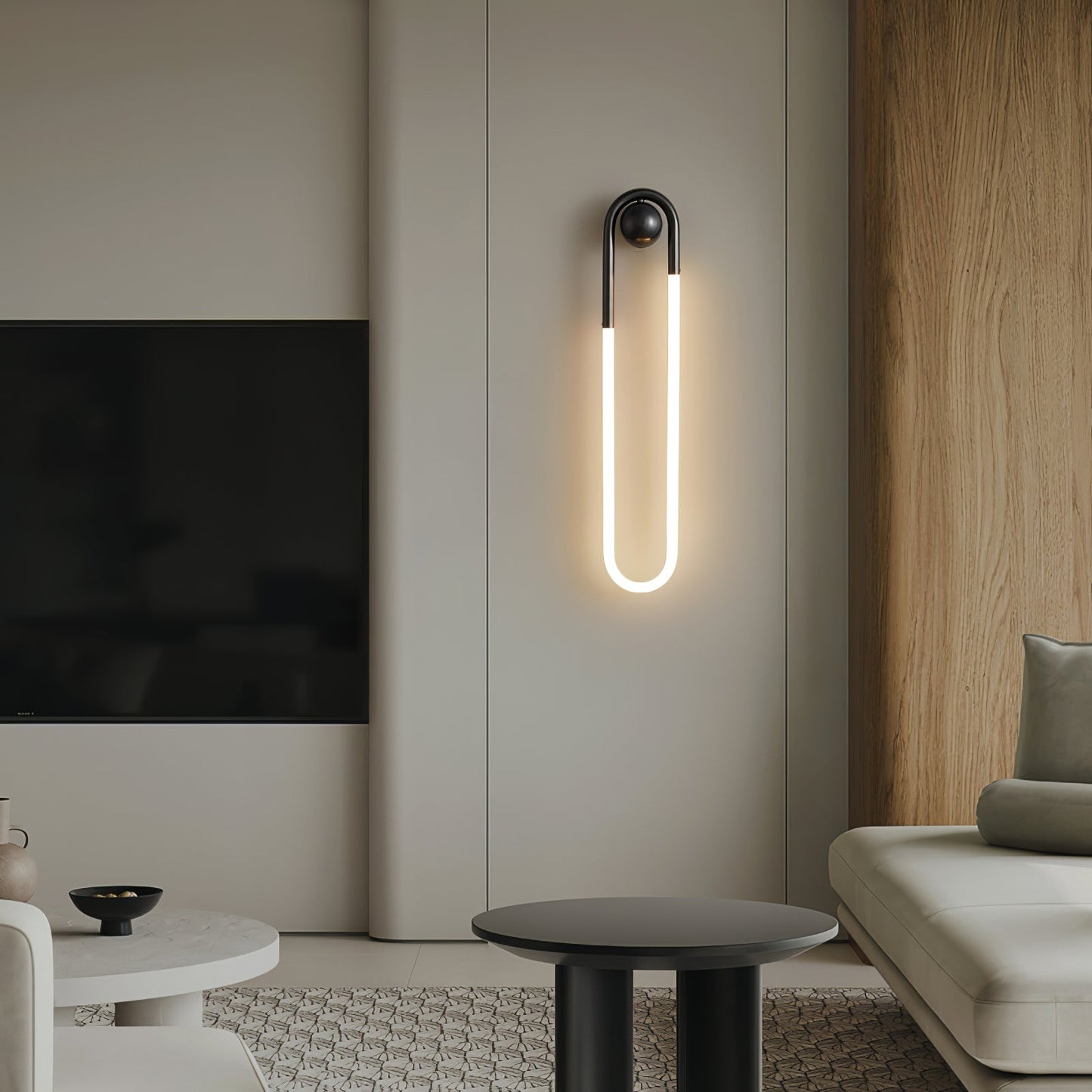Nordisk oval vägglampa