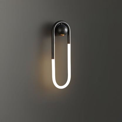 Nordisk oval vägglampa