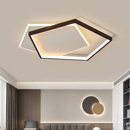 Taklampa med modern form