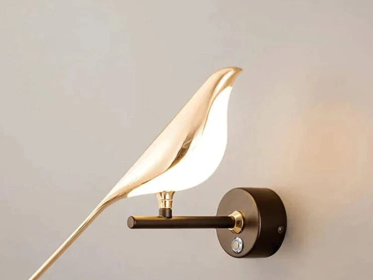 Vägglampa Fåglar