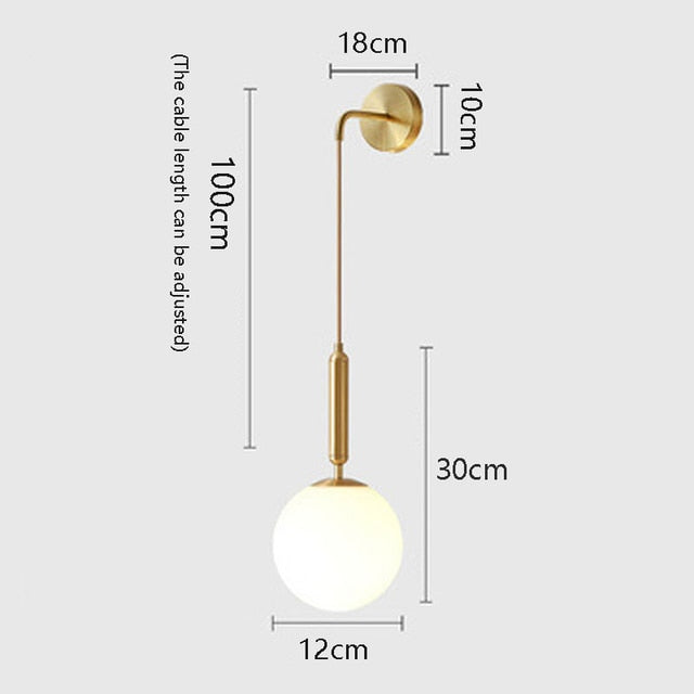 Nordisk vägglampa