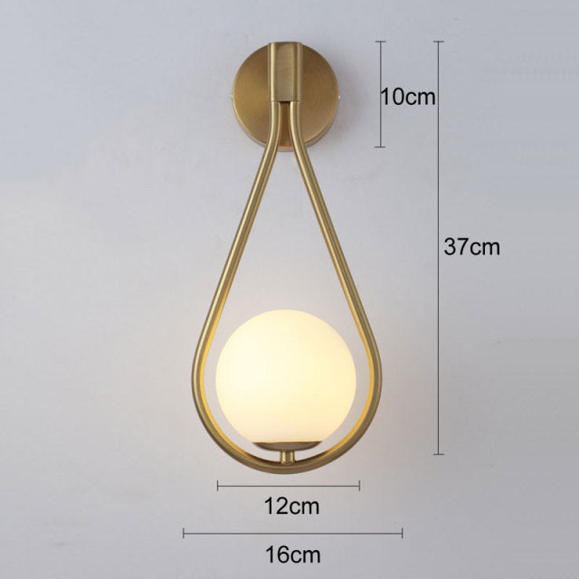 Nordisk vägglampa
