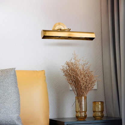 Retro vägglampa i guld