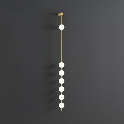 Vertikal vägglampa