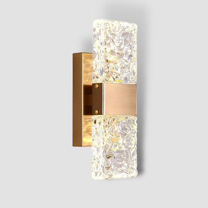 Nordisk kristallvägglampa