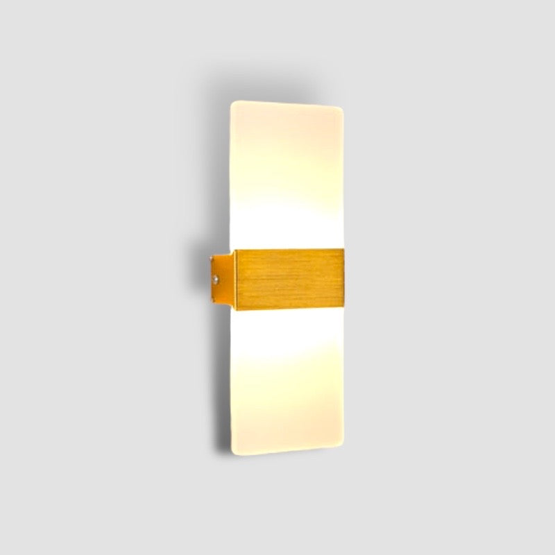 Vägglampa för modernt sovrum