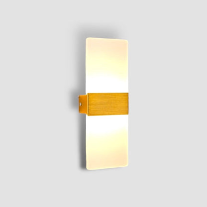 Vägglampa för modernt sovrum